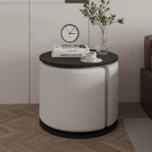 Vexana Puflu Yan Sehpa – Saklanabilir Puflu Servis Sehpası thumbnail 2