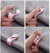 4 Adet Mandallı İğnesiz Yorgan Kılıfı Nevresim Sabitleme Klips Takımı thumbnail 1