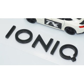 DK Tuning Hyundai İoniq Siyah ABS 3M 3D Bagaj Yazı Logo Arma - 3