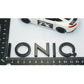 DK Tuning Hyundai İoniq Siyah ABS 3M 3D Bagaj Yazı Logo Arma - 4