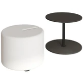 Vexana Puflu Yan Sehpa – Saklanabilir Puflu Servis Sehpası thumbnail 4