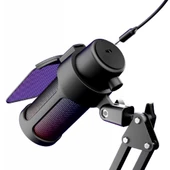 Dexim DMK008 RGB Gaming Masa Standlı Profesyonel Oyuncu ve Yayıncı Mikrofonu thumbnail 3