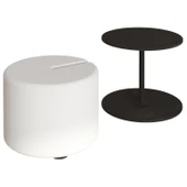 Vexana Puflu Yan Sehpa – Saklanabilir Puflu Servis Sehpası thumbnail 4