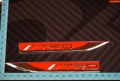 Toyota TRD Racing Development Logo Çamurluk Yanı Krom Metal Bıçak Logo thumbnail 3