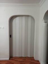 Sarpaş Katlanır Akordiyon PVC Kapı-Camlı-AKÇAAĞAÇ 12mm - 3