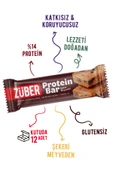 Züber Kakao Parçacıklı Protein Barı - 12 Adet x 35Gr thumbnail 2