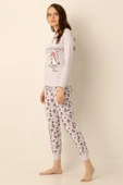DoReMi Pamuklu Bayan Pijama Takımı thumbnail 11