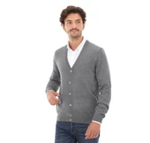 52216 SANFA V YAKA TRİKO CEKET thumbnail 10