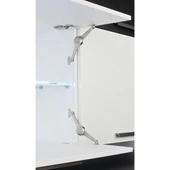 Yavaş Kapanan Dolap Kapak Makası – Alüminyum Çerçeveli Kapaklar İçin (37 mm) thumbnail 9