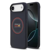 Apple iPhone 17 Air Kılıf Redbull Orjinal Lisanslı M-safe Şarj Özellikli Kırmızı Halka ve Logo Silikon Kapak thumbnail 1