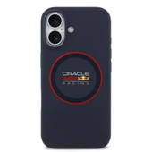 Apple iPhone 17 Kılıf Redbull Orjinal Lisanslı M-safe Şarj Özellikli Kırmızı Halka ve Logo Silikon Kapak thumbnail 3