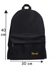 Temel Sırt Çantası Siyah - 3