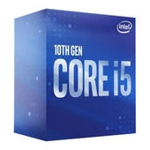Intel Core i5 10400F Soket 1200 2.9GHz 12MB Önbellek 6 Çekirdek 14nm İşlemci Box NOVGA (Fanlı) thumbnail 1