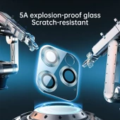 Joyroom JR-PF687 iPhone 12 Renkli Kamera Lens Koruyucu thumbnail 2