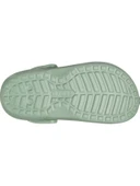 Crocs Classic Lined Clog Unisex Yeşil İçi Yünlü Günlük Terlik 203591-3WP thumbnail 4