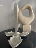 Dekoratif Çerezlik  Biblo Ev Ofis Heykel Polyester thumbnail 2