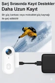 1080p 8MP WiFi Kablosuz Aksiyon Kamerası Açık Hava Sporları Için Sualtı Kılıflı 120 derece (BLACK) thumbnail 3