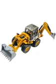 Oyuncak Model Metal Kepçe Dozer Excavatör Buldozer 30 cm Ön ve Arka Hareketli Kırılmaz Kepçe thumbnail 2