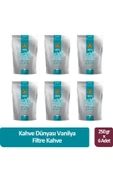 Kahve Dünyası Vanilya Filtre Kahve 250 gr x 6 Adet thumbnail 1