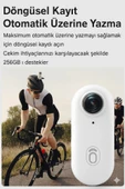 1080p 8MP WiFi Kablosuz Aksiyon Kamerası Açık Hava Sporları Için Sualtı Kılıflı 120 derece (BLACK) thumbnail 2