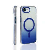 iPhone 16E Kılıf M-safe Şarj Özellikli Transparan Renk Geçişli Toros Kapak thumbnail 7