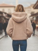 Peluş Özel Tasarım Şık Ceket thumbnail 2