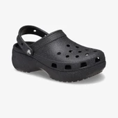 Crocs Classic Platform Glitter Clogw Kadın Siyah Terlik 207241-001 thumbnail 4