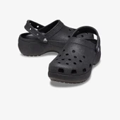 Crocs Classic Platform Glitter Clogw Kadın Siyah Terlik 207241-001 thumbnail 2