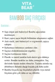 Vita Bear Strong Hair Bamboo Saç Fırçası thumbnail 2