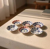 Güral Porselen Acem 6'lı Çay Tabağı Seti Mix 3232 thumbnail 3