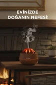 TORIMA H11 Ahşap Odun Ateş Efekli 300ml Sessiz Ultrasonik  Hava Nemlendirici thumbnail 2