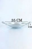 Alüminyum Eloksallı 35cm Kalın Sac Kavurma ve Gözleme Sote Tavası thumbnail 2