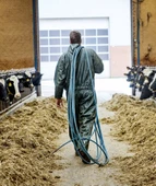 Su Geçirmez Boy Tulum Kapüşonlu Önü Fermuarlı Ve Patlı Yağmurluk Tulum thumbnail 3