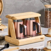 Bambum Kallavi Türk Kahve Makinesi Bronz İkili thumbnail 1