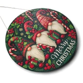 Yılbaşı Cüceleri Kapı ve Duvar Süsü Merry Christmas 1 thumbnail 5