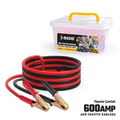 SGS AKÜ TAKVİYE KABLOSU 600 A 2.3 MT thumbnail 1