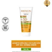 Bioxcin Sun Care Akneye Eğilimli Ciltler İçin Güneş Kremi 50 Spf - Akne, Dry Touch, Mat - Büyük Boy 150 ml thumbnail 2