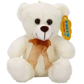 0998 SUN-JHN-PFF-SK PELUŞ AYI OTURAN KURDELELİ 21CM 2R thumbnail 2