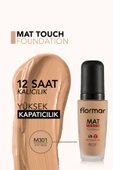 Flormar Mat Bitişli Fondöten (soğuk Alt Ton) - Mat Touch Foundation - M301 Soft Beige thumbnail 4