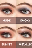 Flormar 10'lu Far Paleti (AÇIK NUDE VE TOPRAK TONLARI) - Eyeshadow Palette - 001 Nude thumbnail 6