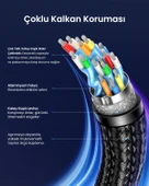 Ugreen 8K 60Hz Displayport to Displayport 1.4 Örgülü Kablo, 3m, 25906 thumbnail 7