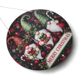 Yılbaşı Cüceleri Kapı ve Duvar Süsü Merry Christmas 2 thumbnail 5