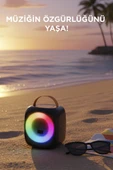 Torima KTS-2387 Taşınabilir Wireless Hoparlör 12W RGB Işıklı thumbnail 2