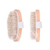 Parlak Ve Pürüzsüz Görünüm Sağlayan %100 Doğal At Kılı Selülit Fırçası (özel Kutulu) thumbnail 2