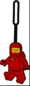 Lego Spaceman Silicone Bag Tag - Red 53498 thumbnail 2