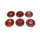 Noel Yeni Yıl Bardak Altlığı 6 adet thumbnail 3