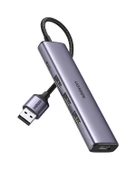 UGREEN USB Hub 4 USB 3.0 Bağlantı Noktası Veri Yuvası USB., 20805 thumbnail 2