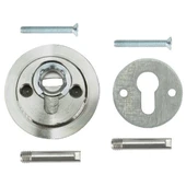 Ekstra Güvenli Ağzı Kapalı M10 Ayarlı Vidalı Saten Kaliteli Çelik Rozet Yeni Tip Kapılar İçin thumbnail 4