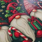 Yılbaşı Cüceleri Kapı ve Duvar Süsü Merry Christmas 1 thumbnail 3