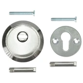 Ekstra Güvenli Ağzı Kapalı M10 Ayarlı Vidalı Saten Kaliteli Çelik Rozet Yeni Tip Kapılar İçin thumbnail 3